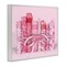 Stupell Industries Pastel Pink Book Lovers Black Framed Giclee Art, design by Nina Jacobs